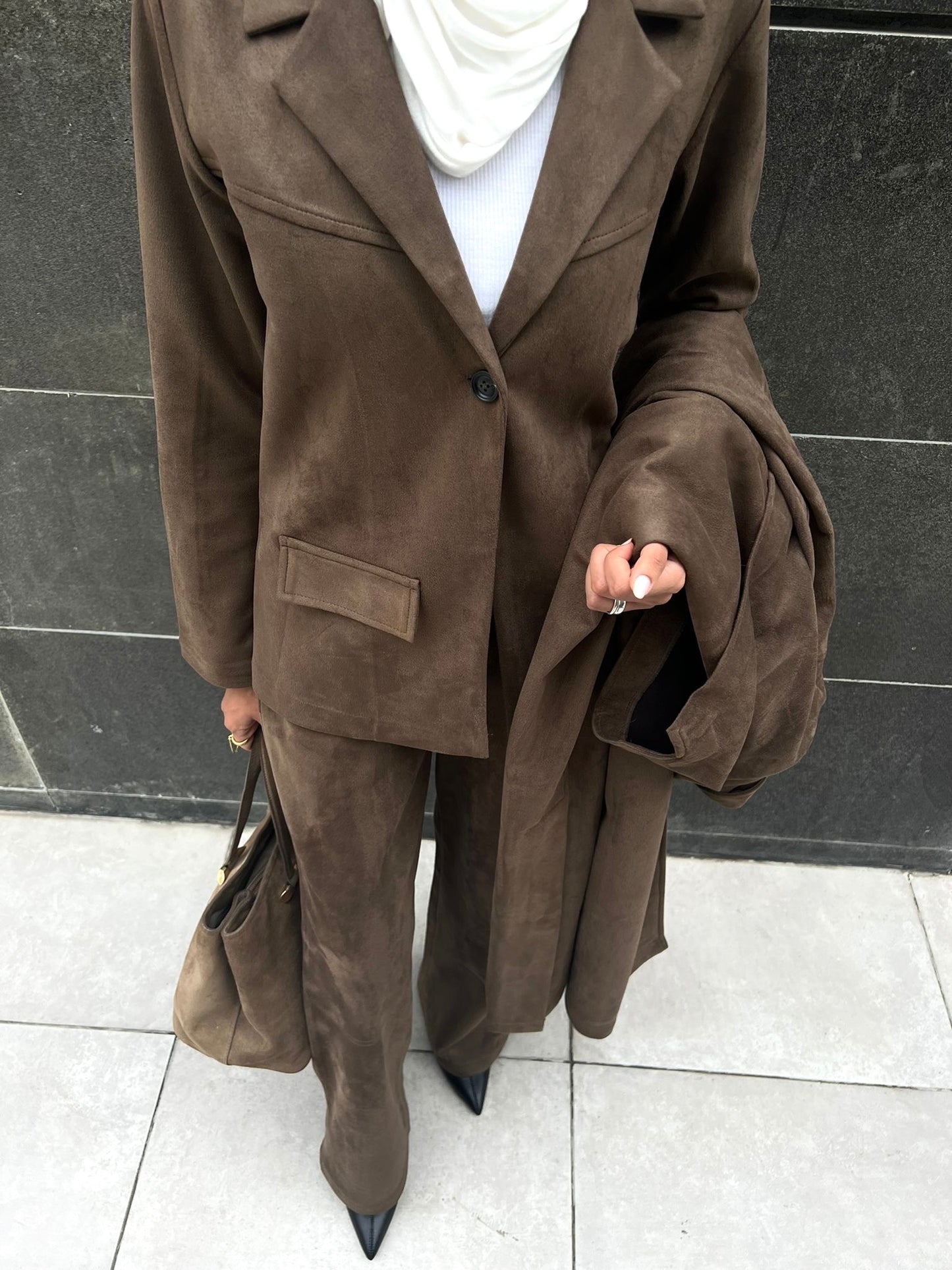 Suede set