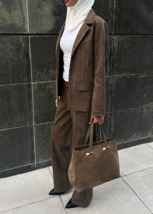 Suede set