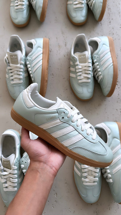 Adidas Samba OG Metallic mint