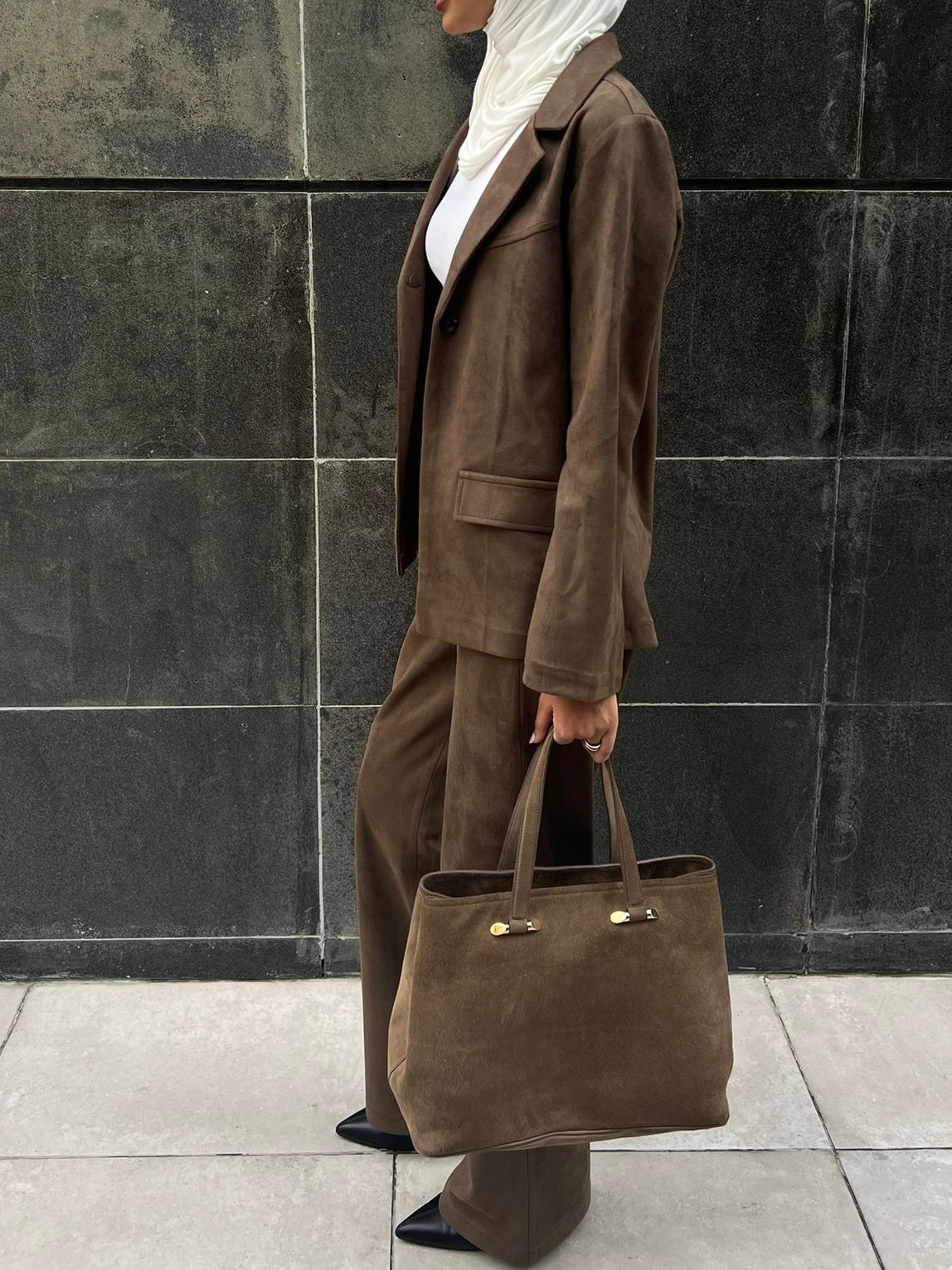 Suede set