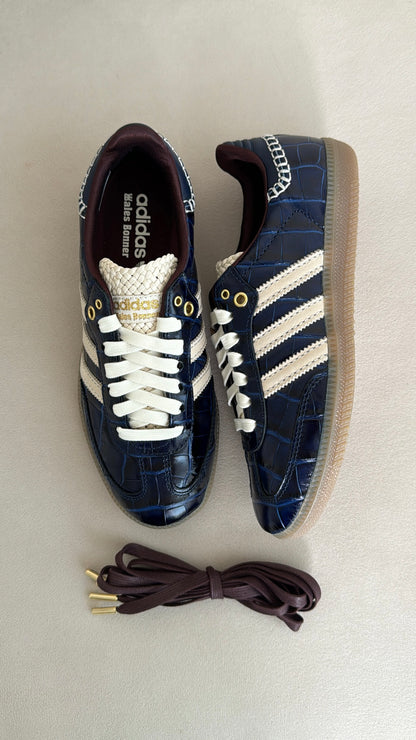 Adidas Samba x Wales Bonner Collegiate Navy / Croc