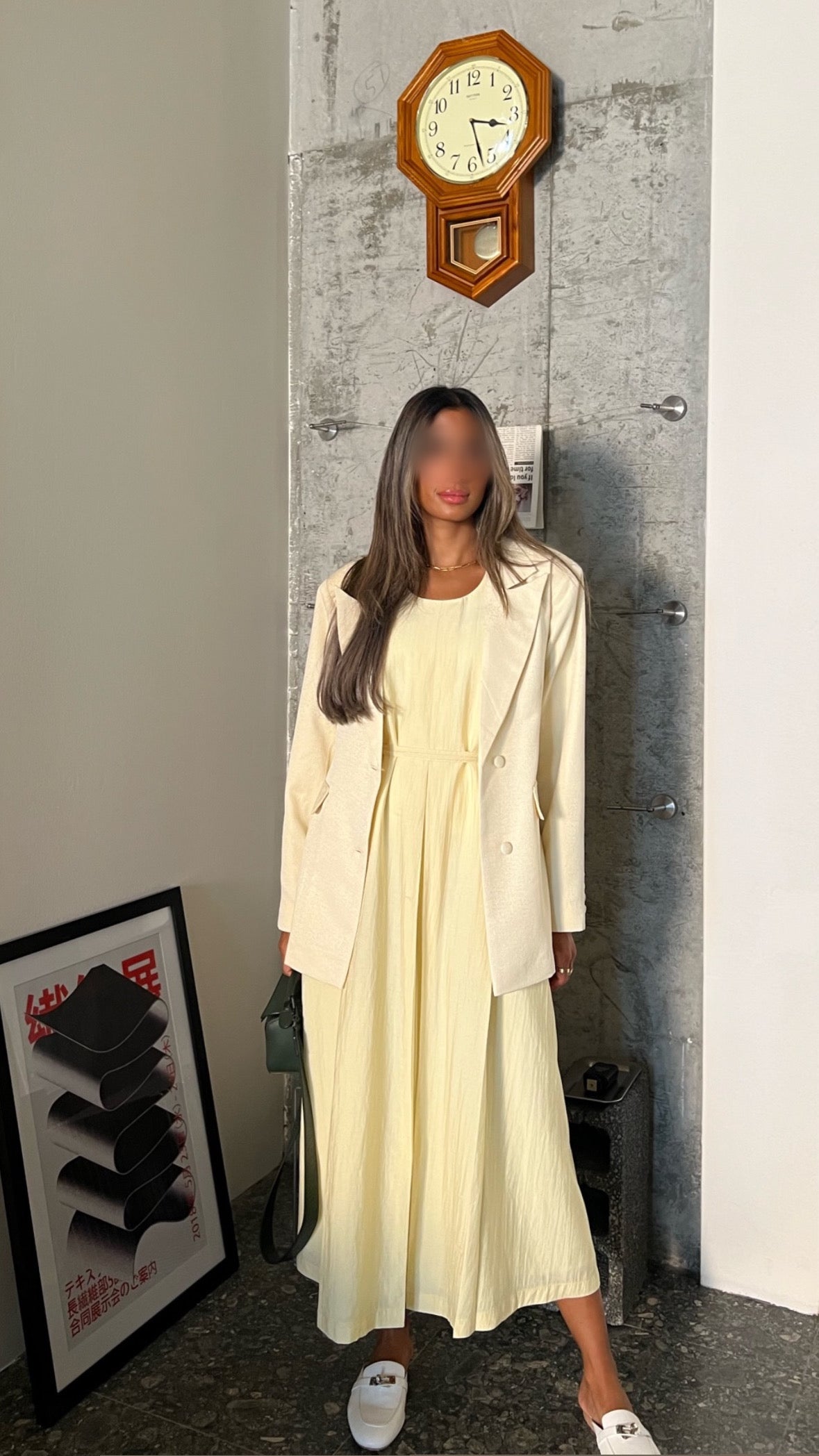Butter yellow set