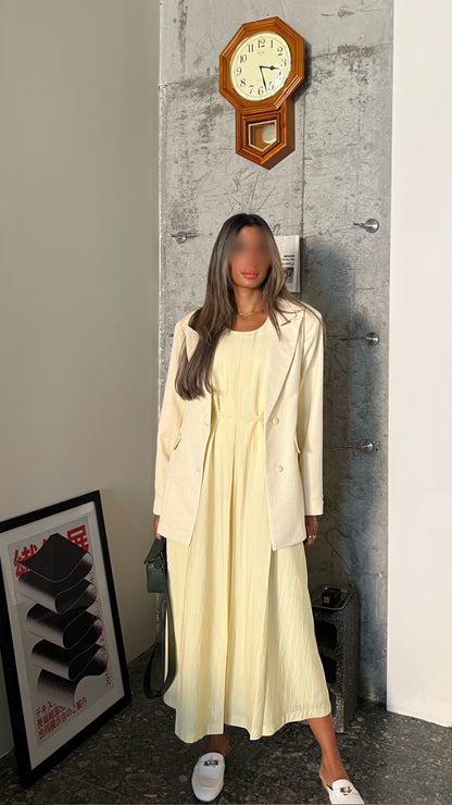 Butter yellow set