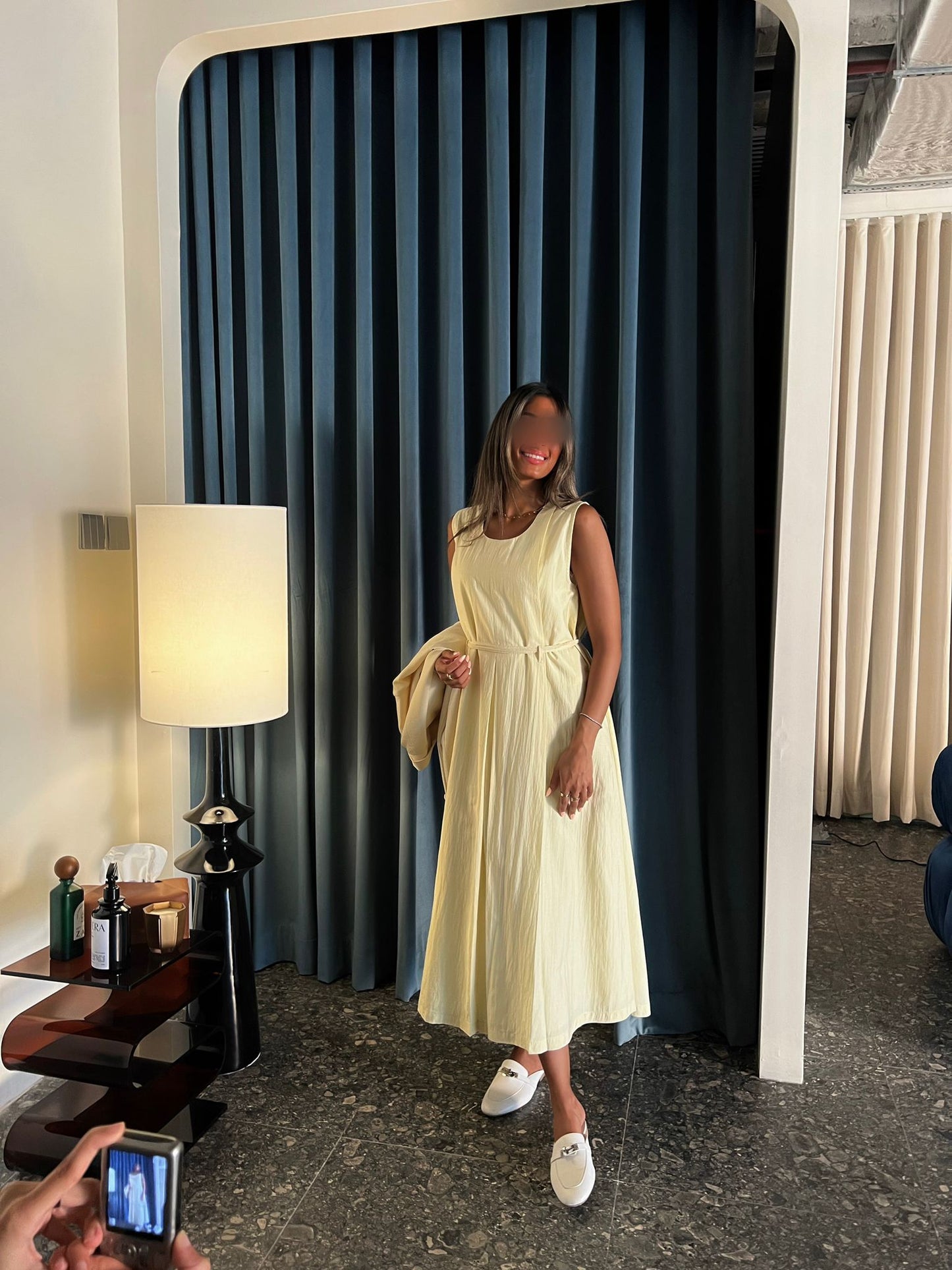 Butter yellow set