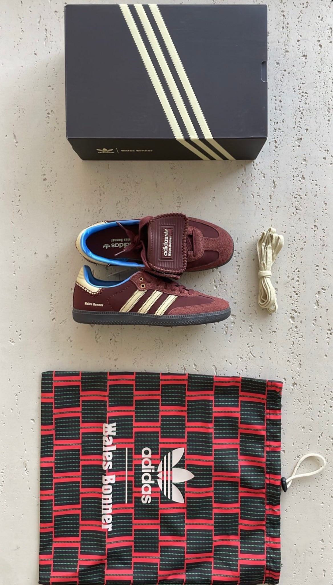 Adidas Samba X Wales Bonner  ( Nylon / Fox Brown )