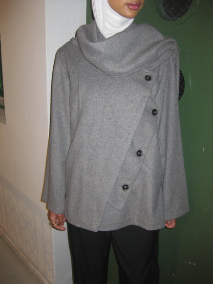 Scarfed Grey
